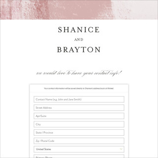 This is a cloud digital wedding address collection cards by Mansi Verma called soft overlay printing on digital paper in standard