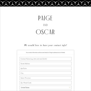 This is a onyx digital wedding address collection cards by Jennifer Wick called arcadia printing on digital paper in standard