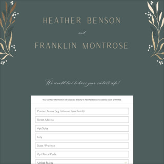 This is a slate digital wedding address collection cards by Leah Bisch called gilded printing on digital paper in standard