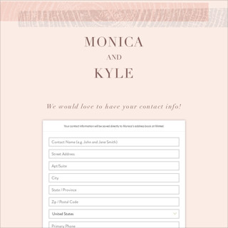 This is a blossom digital wedding address collection cards by Robin Ott called engrained printing on digital paper in standard