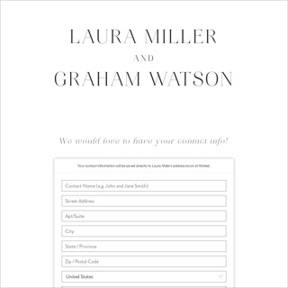 This is a pearl digital wedding address collection cards by Alethia Frye called conjoin printing on digital paper in standard