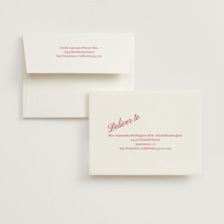 This is a peony wedding thank you cards with standard by Jennifer Elizabeth Johnson called sip and sway printing on strathmore in standard