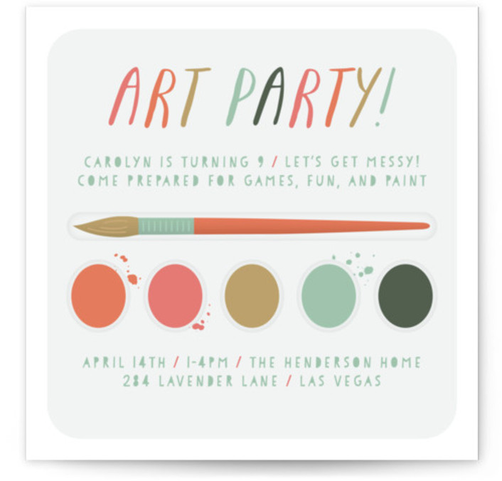 kids birthday online invitations minted