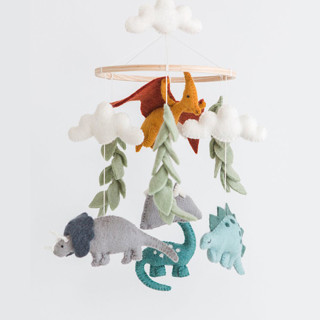 This is a multicolor accent pieces by Nivas Collection called dinosaur mobile in standard