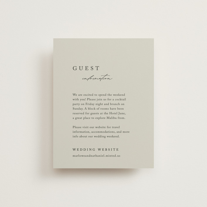 Astoria Direction Cards by Kelly Schmidt Minted