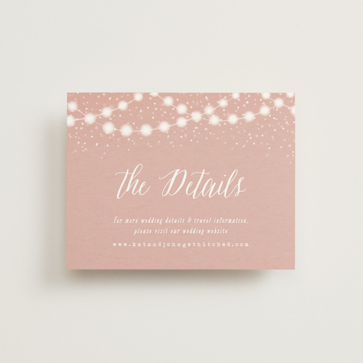 garden lights direction cards by hooray creative minted minted garden lights