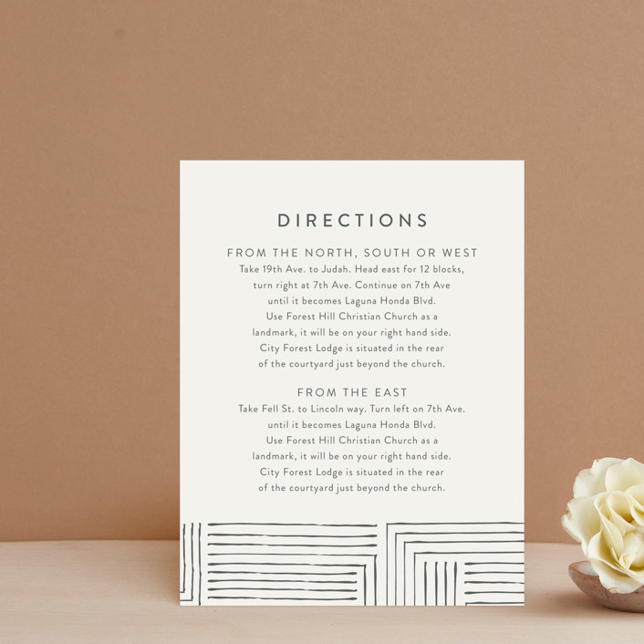 "Pattern Play" - Modern Direction Cards in Pebble by Anelle Mostert.