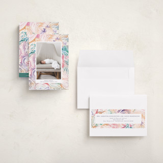 This is a assam diwali cards with standard by Claudia Orengo called colors of diwali printing on recycled smooth signature in petite