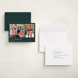 This is a forest diwali cards with standard by Deynaaz Daraei called hara printing on recycled smooth signature in petite