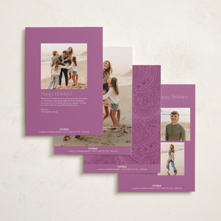 This is a baigani diwali cards with standard by Brooke Chandler called diwali glow printing on recycled smooth signature in petite