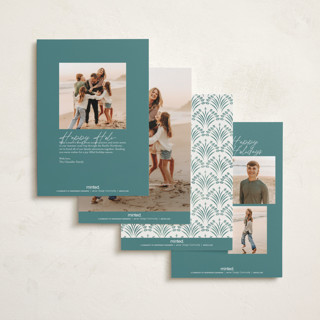 This is a peacock diwali cards with standard by Ghia Designs called beauty printing on recycled smooth signature in petite