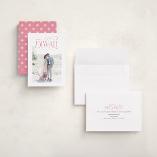 This is a candy diwali cards with standard by Orasie called charming diwali printing on recycled smooth signature in petite