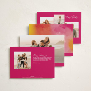 This is a carnation diwali cards with standard by Laura Hankins called painterly frame printing on recycled smooth signature in petite