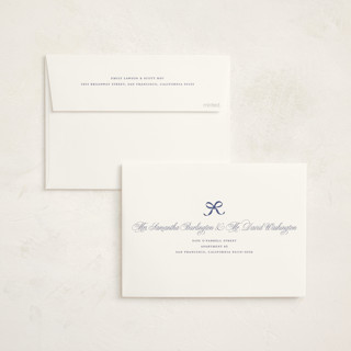 This is a bluebell debutante party invitations with standard by Meagan Christensen called lattice printing on signature in standard