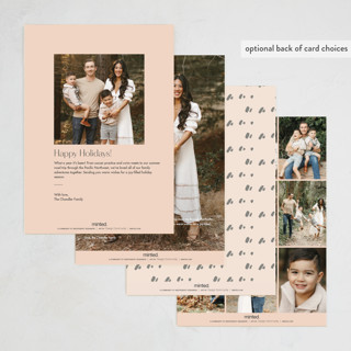 This is a peach diwali cards with standard by Meg Gleason called grow printing on recycled smooth signature in standard