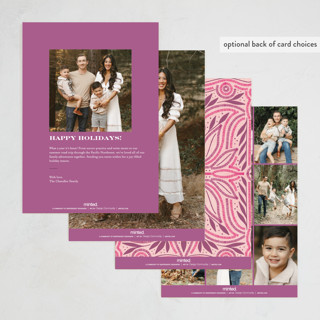 This is a amethyst diwali cards with standard by Cindy Reynolds called embroidered printing on recycled smooth signature in standard