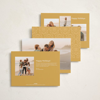 This is a butter diwali cards with standard by Robert and Stella called colorful pattern printing on recycled smooth signature in standard