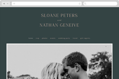 This is a basil wedding websites by Kaydi Bishop called arched pampas printing on digital paper in standard