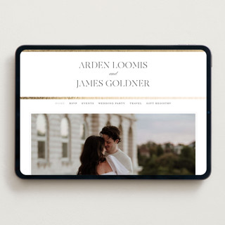 This is a pearl wedding websites by Stacey Meacham called opulence printing on digital paper in standard