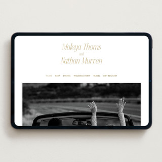 This is a lace wedding websites by Kaydi Bishop called magazine printing on digital paper in standard