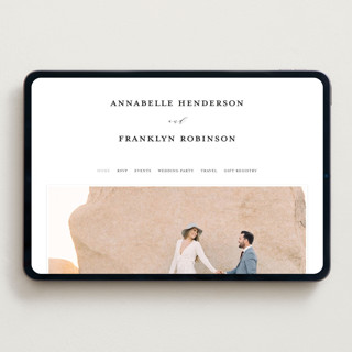This is a cotton wedding websites by Simona Camp called classically us printing on digital paper in standard