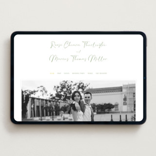This is a jungle wedding websites by Petra Kern called tropical dreams printing on digital paper in standard