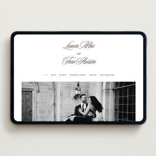 This is a linen wedding websites by Cindy Reynolds called sophistique printing on digital paper in standard