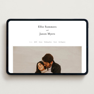 This is a ink wedding websites by Blustery August called tuscany printing on digital paper in standard