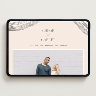 This is a natural wedding websites by Alethea and Ruth called rings printing on digital paper in standard