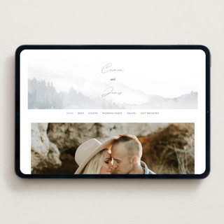 This is a smoke wedding websites by Helen Halik called over the mountains printing on digital paper in standard