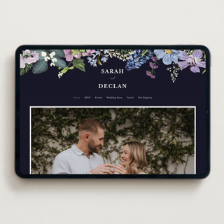 This is a lilac wedding websites by Susan Moyal called lilac bloom printing on digital paper in standard