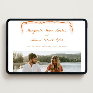 This is a flame wedding websites by Pati Cascino called giardino printing on digital paper in standard