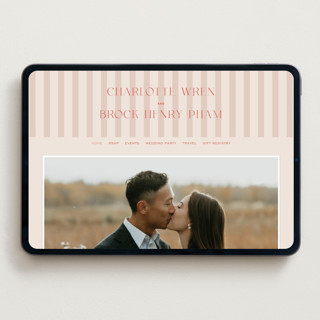 This is a verona sunset wedding websites by Megan Davis called racquet printing on digital paper in standard