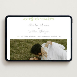 This is a tea green wedding websites by Susan Moyal called flower garden printing on digital paper in standard