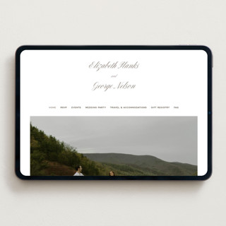 This is a coffee wedding websites by Megan Davis called basque printing on digital paper in standard