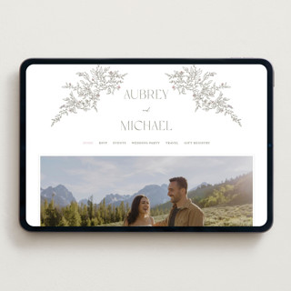 This is a ravello wedding websites by Anne Ciotola called cottonwood printing on digital paper in standard