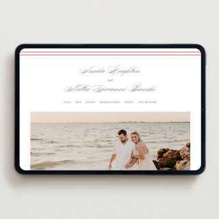 This is a steeped in tradition wedding websites by Design Lotus called steeped in tradition printing on digital paper in standard
