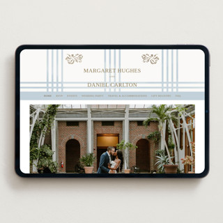 This is a belair wedding websites by Grae called salt and ivory printing on digital paper in standard