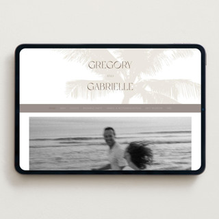 This is a ecrum wedding websites by AK Graphics called palm printing on digital paper in standard