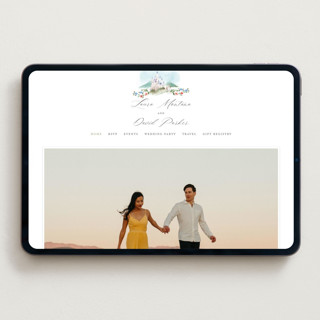 This is a spring wedding websites by Petra Kern called disney's once upon in a dream printing on digital paper in standard