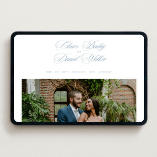 This is a sky wedding websites by Creo Study called aristocratic printing on digital paper in standard