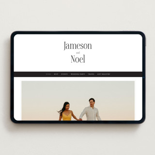 This is a cloud wedding websites by Ashlee Townsend called modern space printing on digital paper in standard