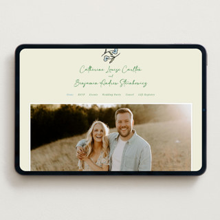 This is a waterlily wedding websites by Helena Vitto called the pairfect printing on digital paper in standard