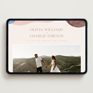 This is a coastal wedding websites by Pixel and Hank called deconstruct printing on digital paper in standard