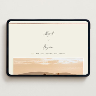 This is a cream puff wedding websites by Pixel and Hank called together printing on digital paper in standard