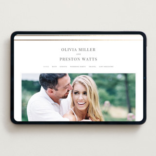 This is a opal wedding websites by Robert and Stella called regent printing on digital paper in standard