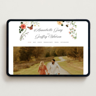 This is a verona sunset wedding websites by Sarah Knight called fleur printing on digital paper in standard