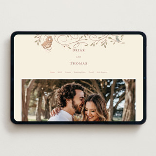 This is a autumn wedding websites by Morgan Ramberg called disney storybook printing on digital paper in standard
