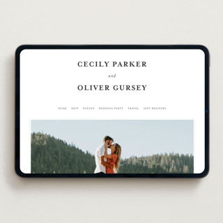 This is a harvest wedding websites by Angela Marzuki called garland monogram printing on digital paper in standard