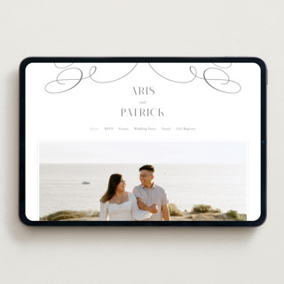 This is a snow wedding websites by Melinda Denison called regal printing on digital paper in standard